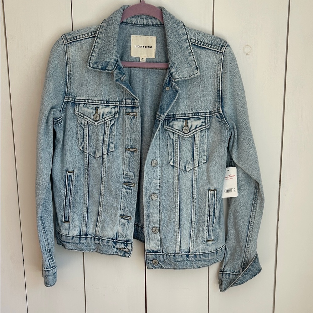 Lucky Brand Light Blue Denim Jacket
